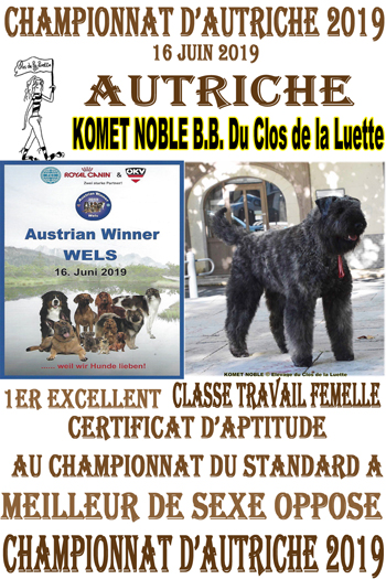 KOMET CHPT AUTRICHE 2019